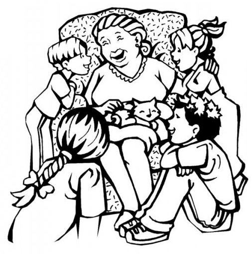 Раскраска: семья (Персонажи) #95242 - Бесплатные раскраски для печати