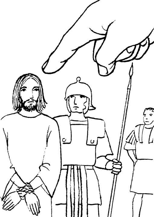Раскраска: Иисус (Персонажи) #99184 - Бесплатные раскраски для печати