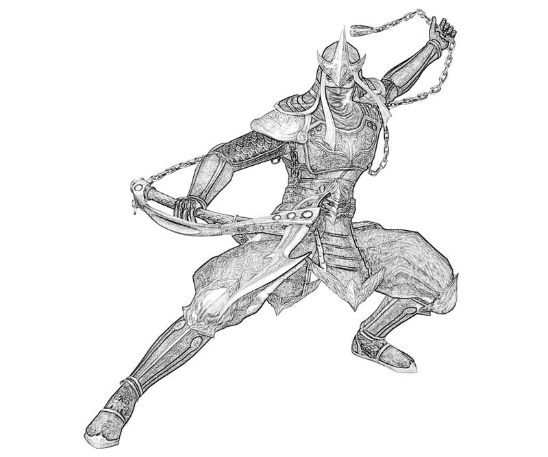 Раскраска: самурай (Персонажи) #107363 - Бесплатные раскраски для печати