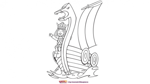 Раскраска: викинг (Персонажи) #149408 - Бесплатные раскраски для печати