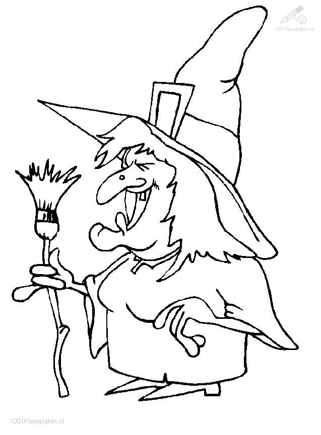 Раскраска: ведьма (Персонажи) #108231 - Бесплатные раскраски для печати