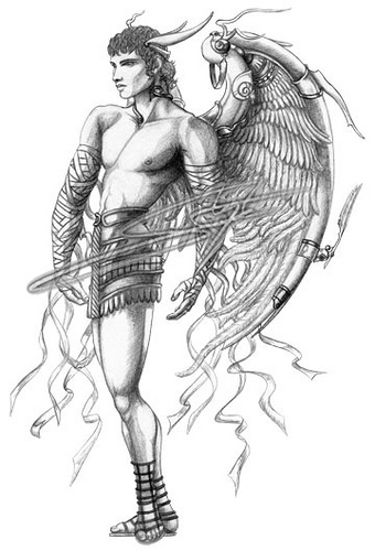 Раскраска: Греческая мифология (Боги и богини) #109646 - Бесплатные раскраски для печати