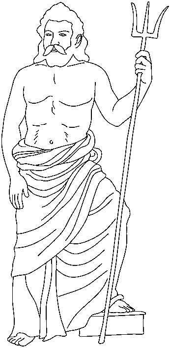 Раскраска: Греческая мифология (Боги и богини) #109934 - Бесплатные раскраски для печати