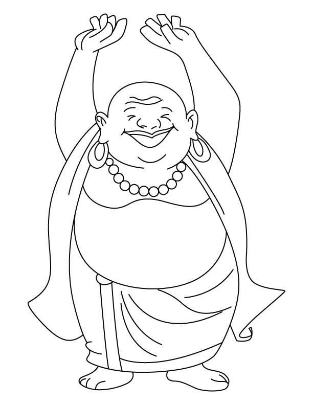 Раскраска: Мифология индуизма: Будда (Боги и богини) #89564 - Бесплатные раскраски для печати