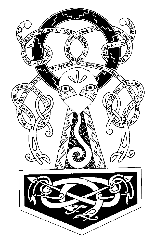 Раскраска: Скандинавская мифология (Боги и богини) #110468 - Бесплатные раскраски для печати