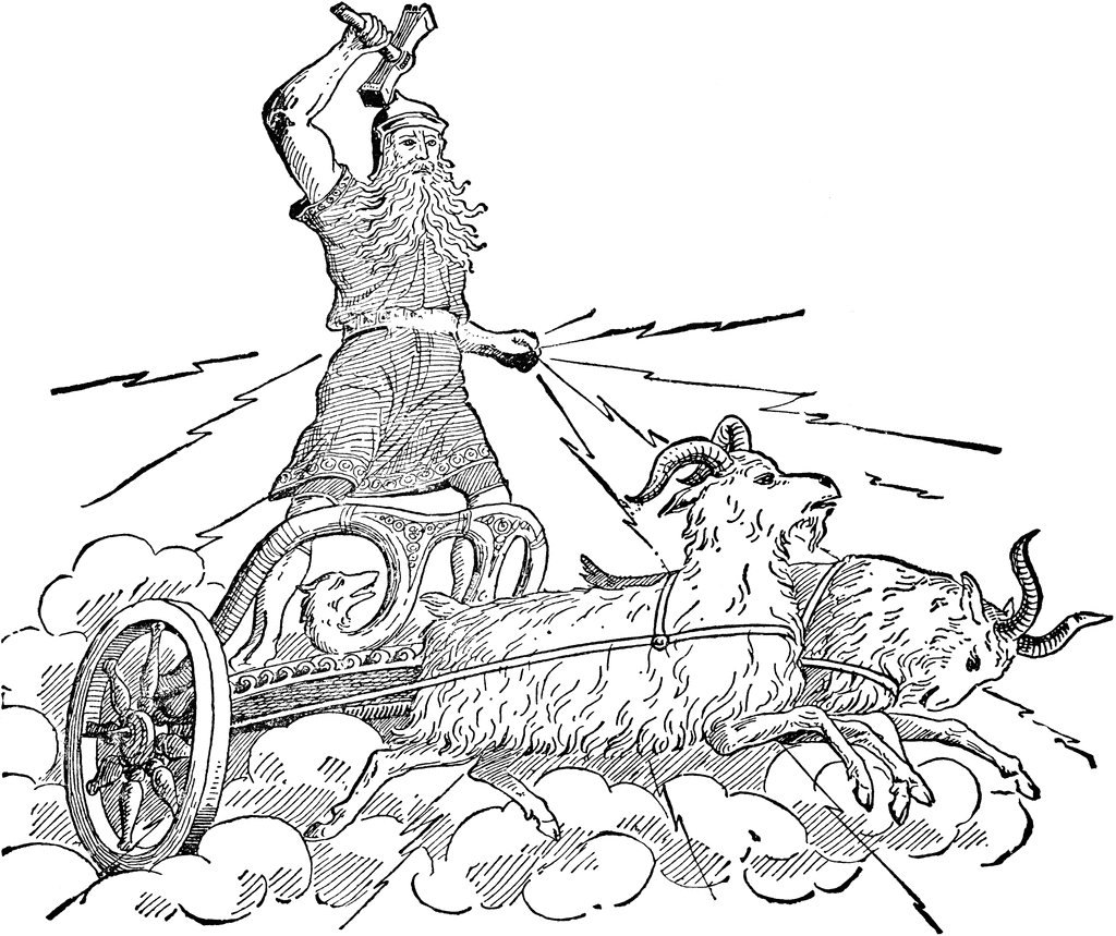 Раскраска: Скандинавская мифология (Боги и богини) #110499 - Бесплатные раскраски для печати
