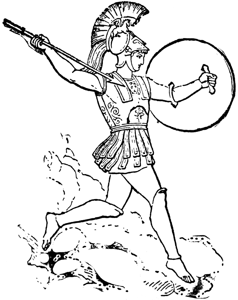 Раскраска: Римская мифология (Боги и богини) #110023 - Бесплатные раскраски для печати