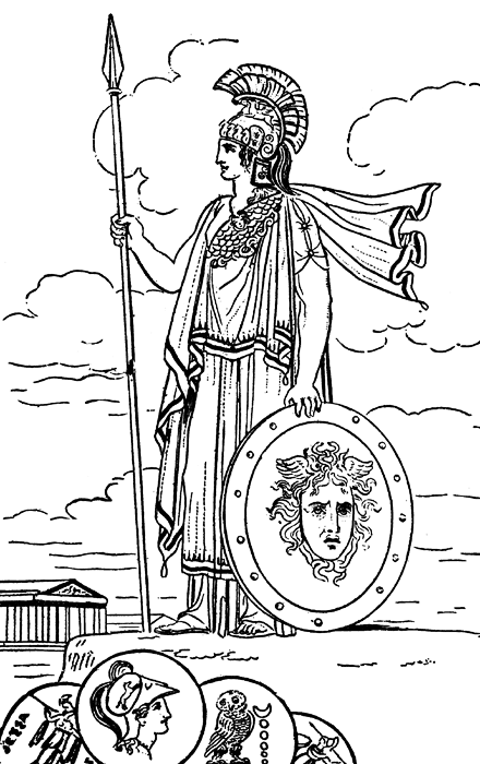 Раскраска: Римская мифология (Боги и богини) #110073 - Бесплатные раскраски для печати