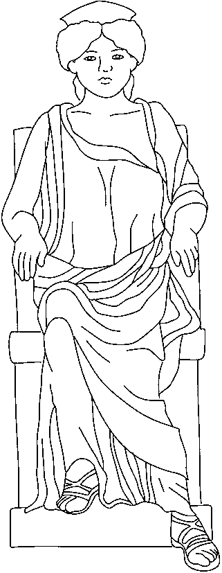 Раскраска: Римская мифология (Боги и богини) #110111 - Бесплатные раскраски для печати
