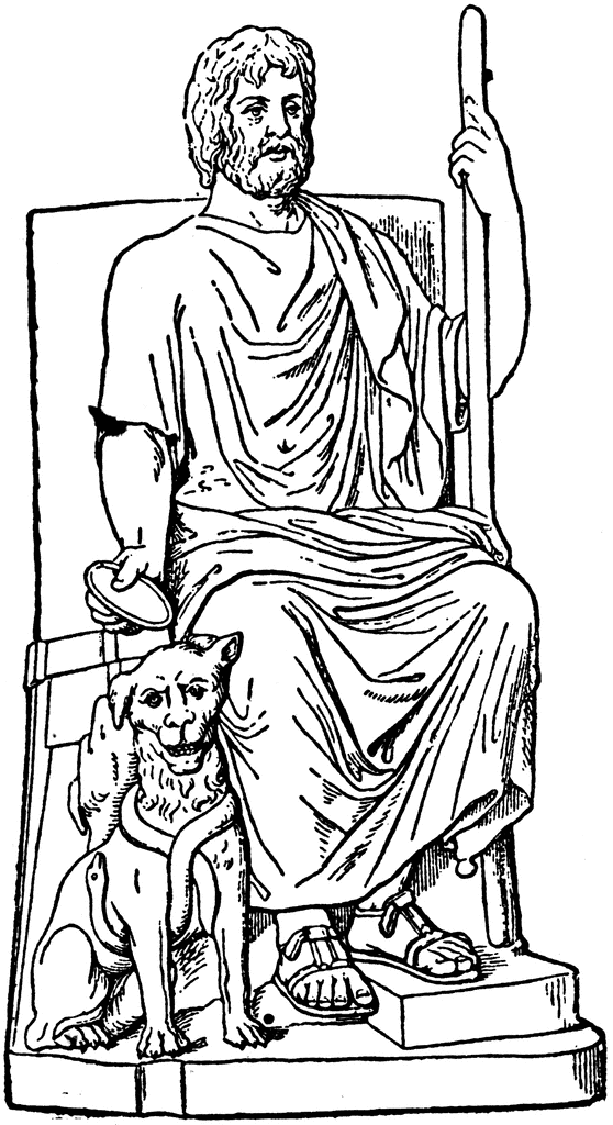 Раскраска: Римская мифология (Боги и богини) #110120 - Бесплатные раскраски для печати