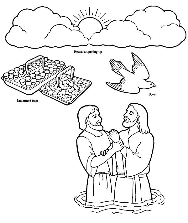 Раскраска: крещение (Праздники и особые случаи) #57549 - Бесплатные раскраски для печати