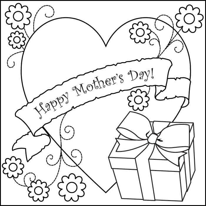 Раскраска: День матери (Праздники и особые случаи) #129759 - Бесплатные раскраски для печати