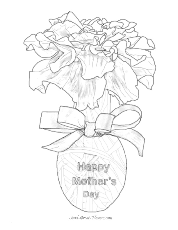 Раскраска: День матери (Праздники и особые случаи) #129966 - Бесплатные раскраски для печати