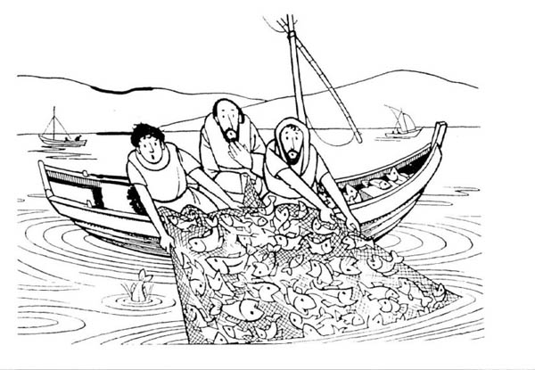 Раскраска: рыбак (Профессии и профессии) #103989 - Бесплатные раскраски для печати