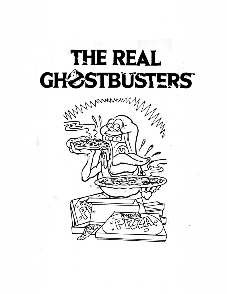 Раскраска: Ghostbusters (кино) #134028 - Бесплатные раскраски для печати