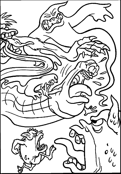 Раскраска: Ghostbusters (кино) #134074 - Бесплатные раскраски для печати