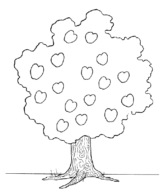 Раскраска: яблоко (природа) #163739 - Бесплатные раскраски для печати