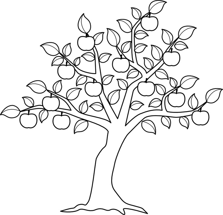 Раскраска: яблоко (природа) #163762 - Бесплатные раскраски для печати