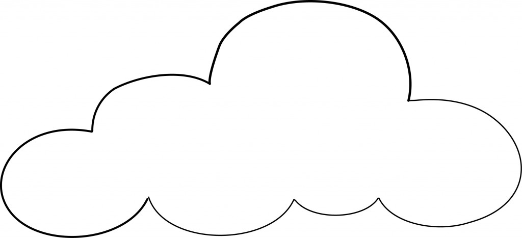 Раскраска: облако (природа) #157350 - Бесплатные раскраски для печати