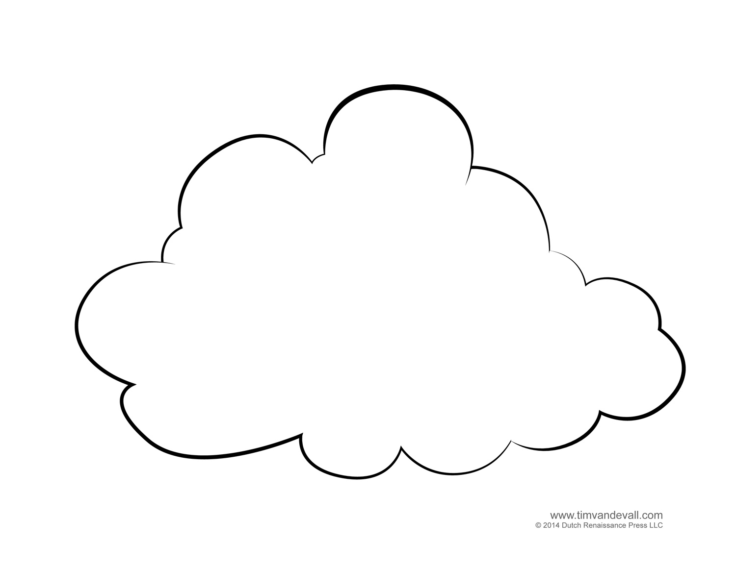 Раскраска: облако (природа) #157356 - Бесплатные раскраски для печати