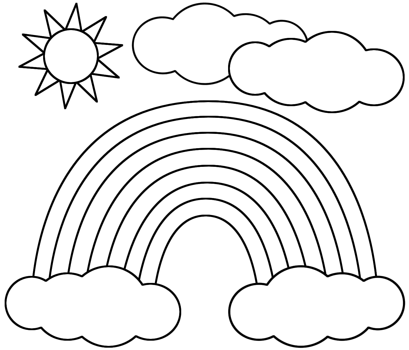 Раскраска: облако (природа) #157526 - Бесплатные раскраски для печати