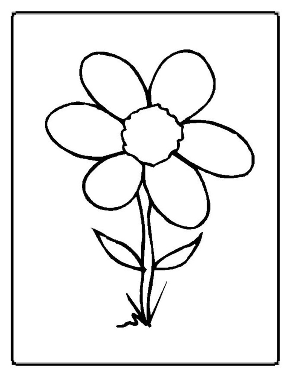 Раскраска: цветы (природа) #155047 - Бесплатные раскраски для печати