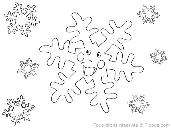Раскраска: снежинка (природа) #160485 - Бесплатные раскраски для печати
