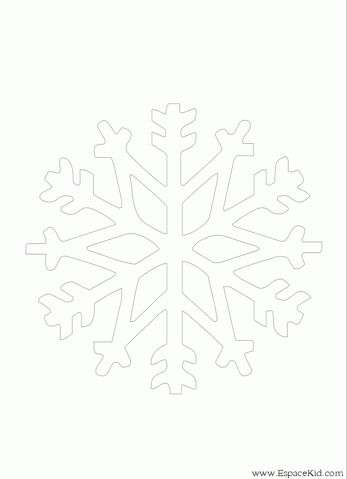 Раскраска: снежинка (природа) #160560 - Бесплатные раскраски для печати