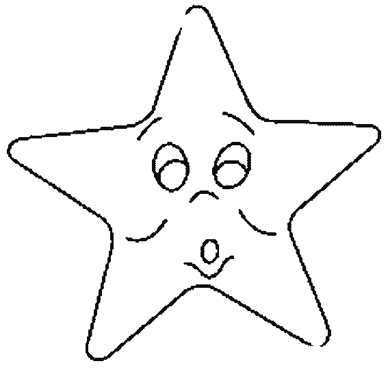 Раскраска: звезда (природа) #155891 - Бесплатные раскраски для печати
