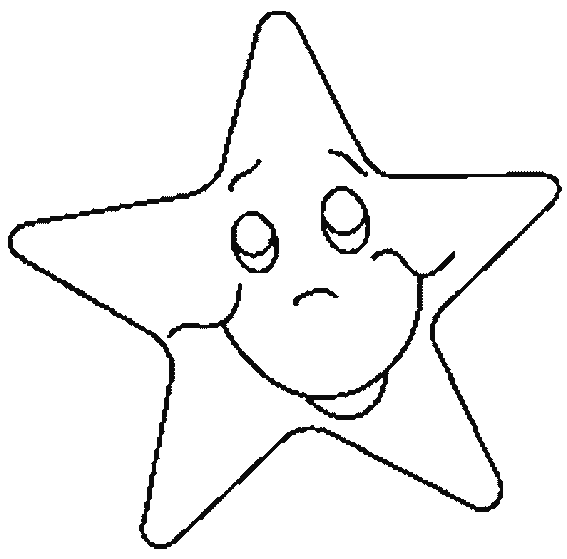 Раскраска: звезда (природа) #155898 - Бесплатные раскраски для печати