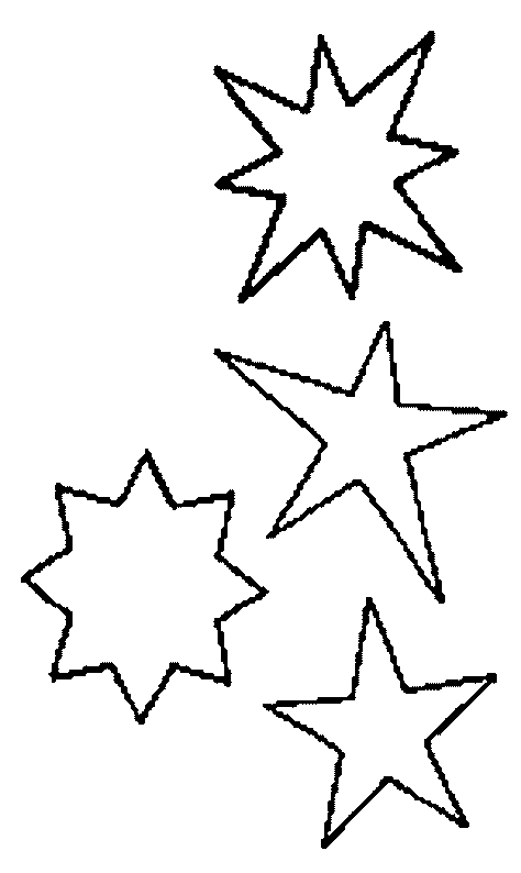 Раскраска: звезда (природа) #155909 - Бесплатные раскраски для печати
