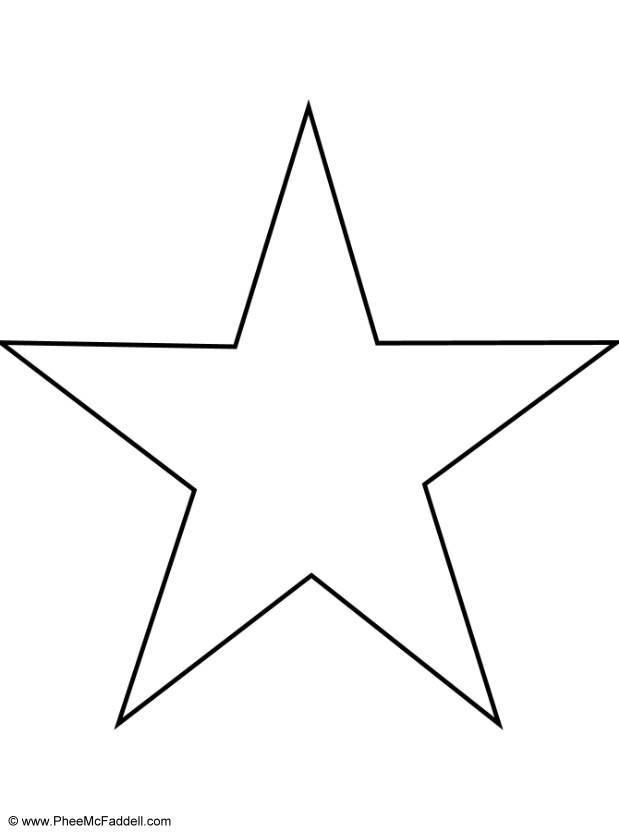 Раскраска: звезда (природа) #155915 - Бесплатные раскраски для печати