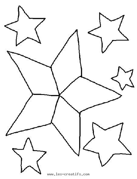 Раскраска: звезда (природа) #155934 - Бесплатные раскраски для печати