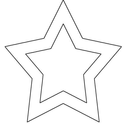 Раскраска: звезда (природа) #155947 - Бесплатные раскраски для печати
