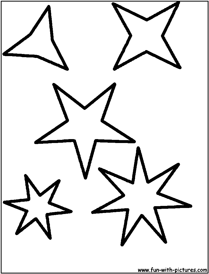 Раскраска: звезда (природа) #156083 - Бесплатные раскраски для печати