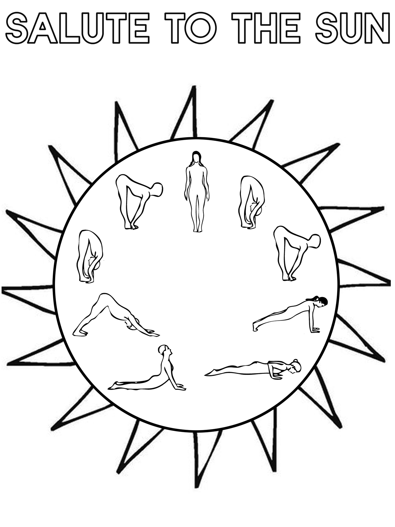 Раскраска: солнце (природа) #158050 - Бесплатные раскраски для печати