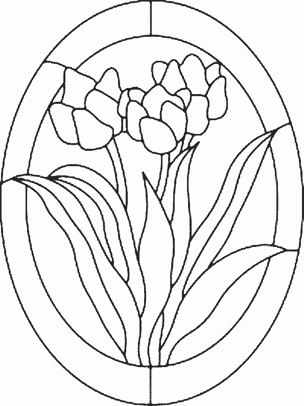 Раскраска: тюльпан (природа) #161660 - Бесплатные раскраски для печати