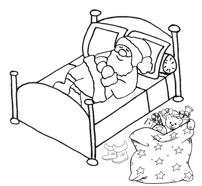 Раскраска: кровать (объекты) #167930 - Бесплатные раскраски для печати