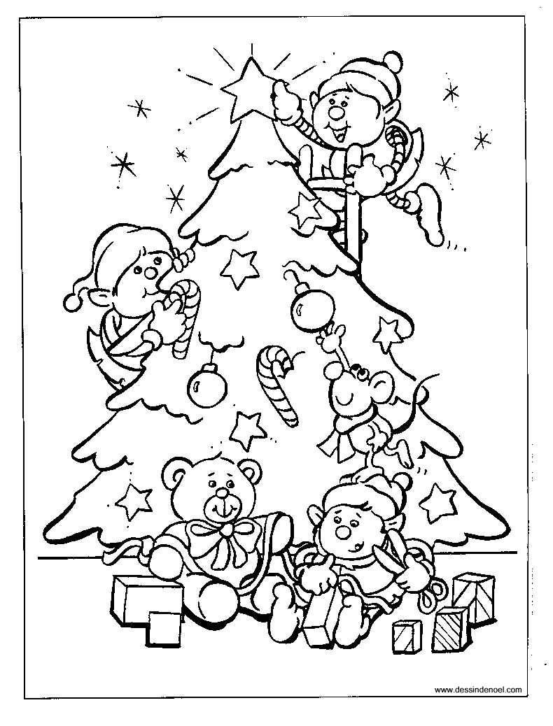 Раскраска: Новогодняя елка (объекты) #167476 - Бесплатные раскраски для печати