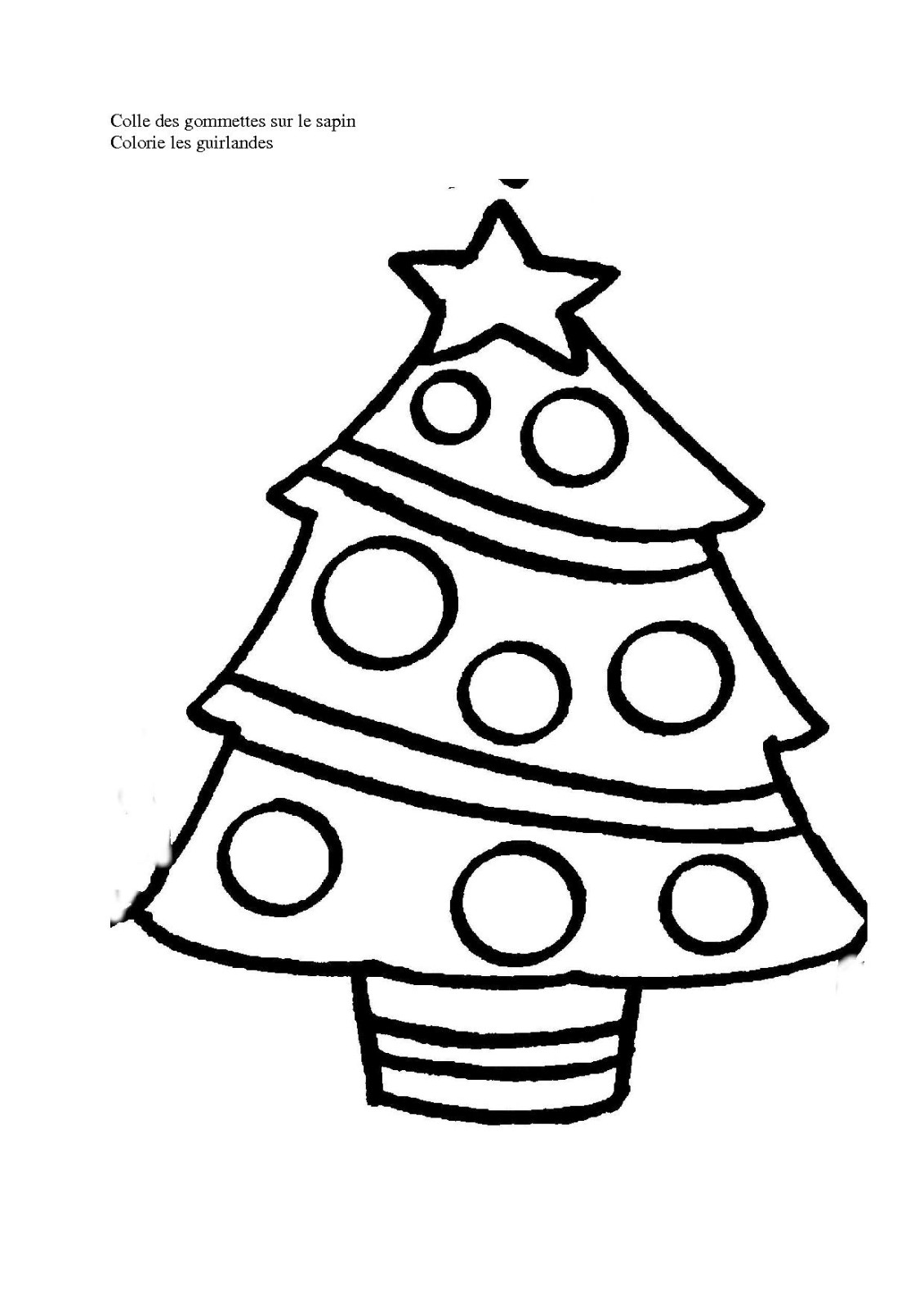 Раскраска: Новогодняя елка (объекты) #167499 - Бесплатные раскраски для печати