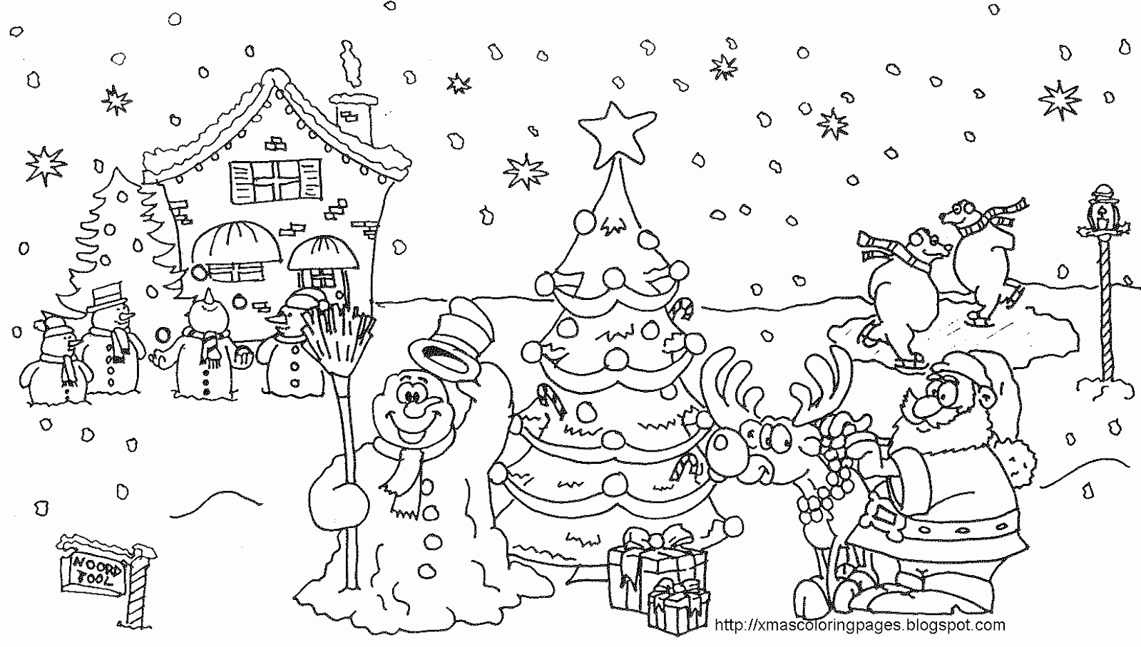 Раскраска: Новогодняя елка (объекты) #167525 - Бесплатные раскраски для печати