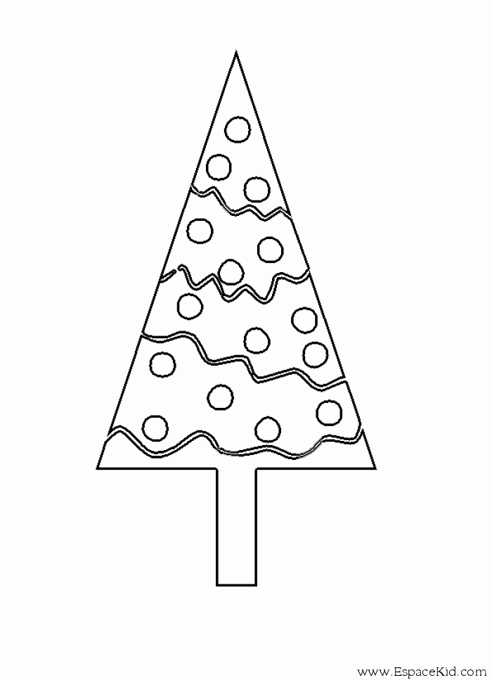 Раскраска: Новогодняя елка (объекты) #167550 - Бесплатные раскраски для печати