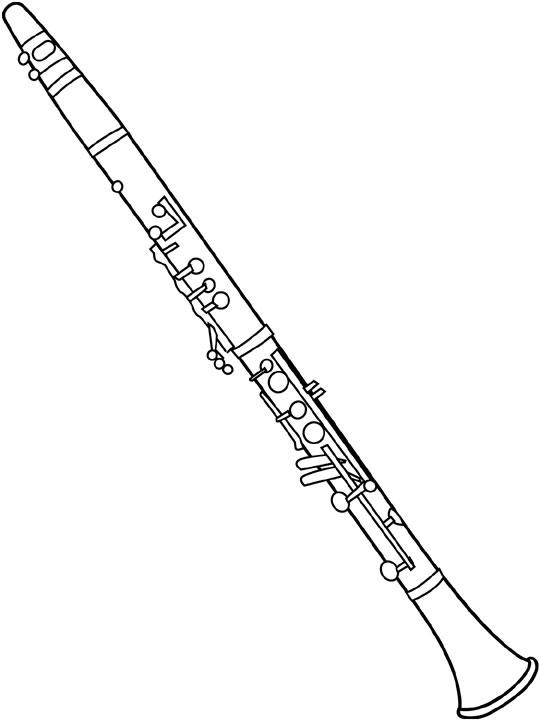 Раскраска: Музыкальные инструменты (объекты) #167230 - Бесплатные раскраски для печати