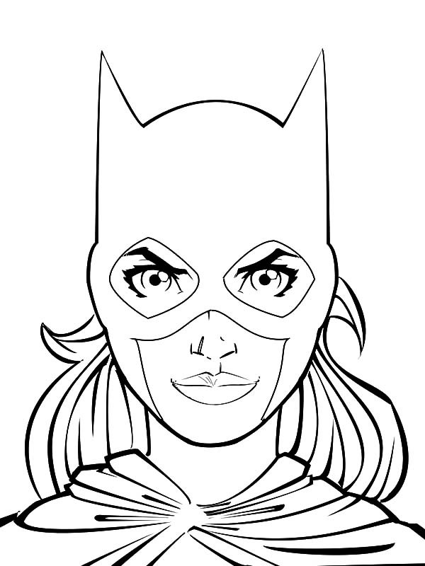 Раскраска: Batgirl (Супер герой) #77773 - Бесплатные раскраски для печати