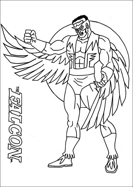 Раскраска: Капитан америка (Супер герой) #76588 - Бесплатные раскраски для печати