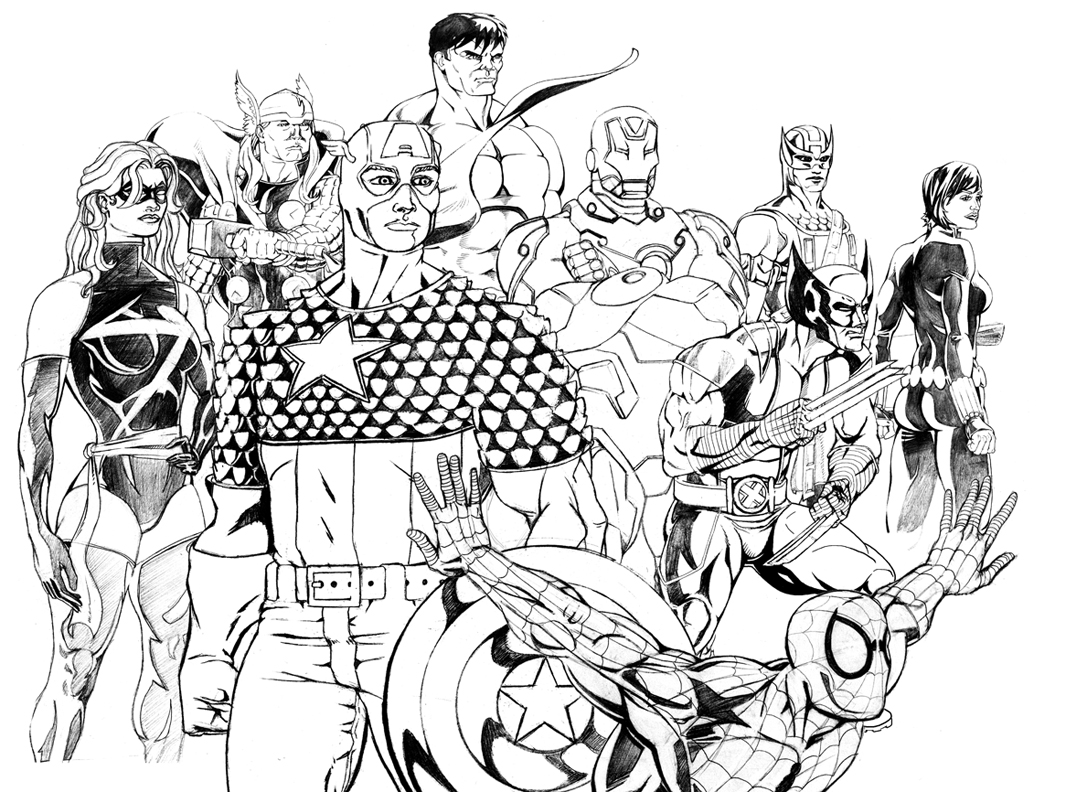 Раскраска: Super Heroes DC Comics (Супер герой) #80357 - Бесплатные раскраски для печати