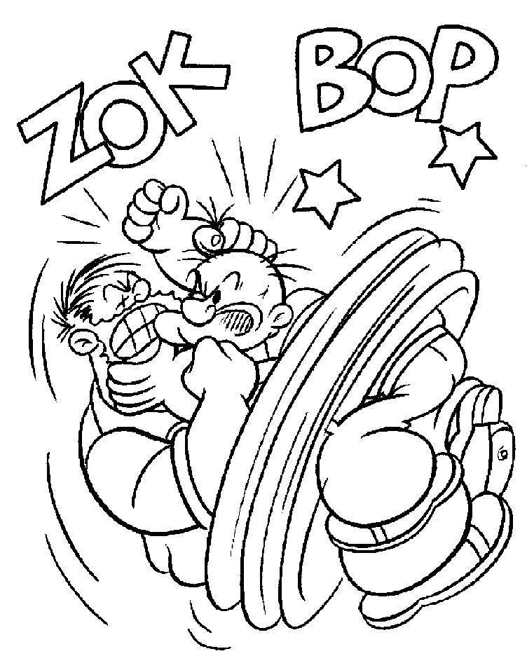 Раскраска: Popeye (Супер герой) #84731 - Бесплатные раскраски для печати
