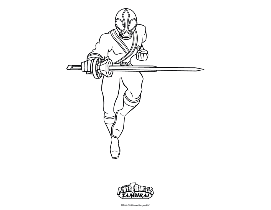 Раскраска: Могучие Рейнджеры (Супер герой) #49970 - Бесплатные раскраски для печати