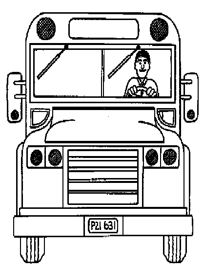 Раскраска: Автобус / Тренер (транспорт) #135458 - Бесплатные раскраски для печати