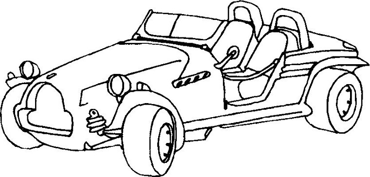 Раскраска: Автомобиль / Автомобиль (транспорт) #146616 - Бесплатные раскраски для печати